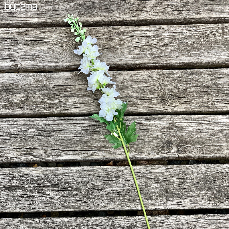 Delphinium biały 79 cm