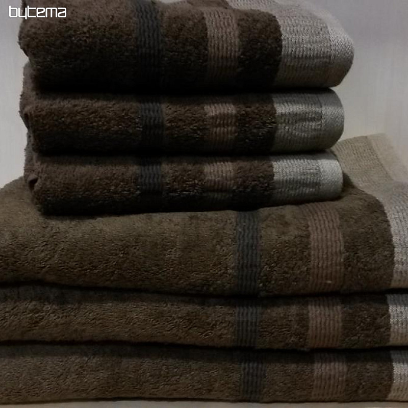 Ręcznik i ręcznik METROP brązowy