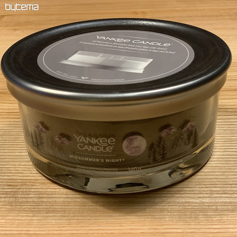 świeca zapach YANKEE CANDLE NOC ŚWIĘTA TUMBER MEDIUM 5 KNOTÓW