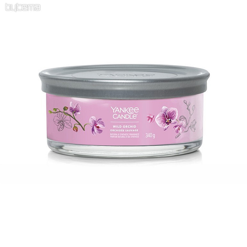 świeczka zapachowa YANKEE CANDLE WILD ORCHID TUMBER DUŻA 5 KNOTÓW