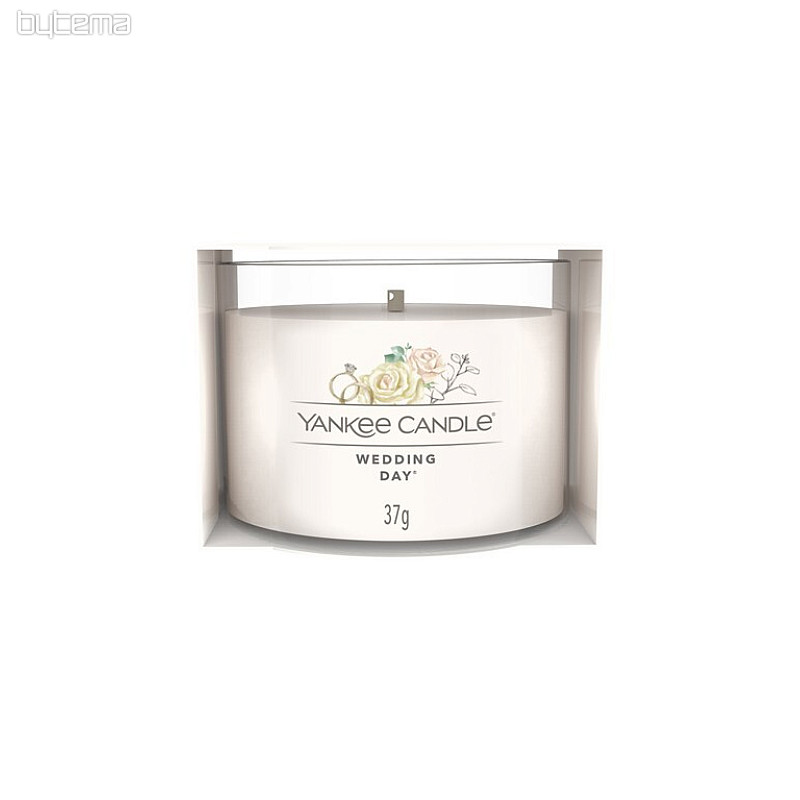 świeca zapachowa YANKEE CANDLE DZIEŃ ŚLUBU w szkle