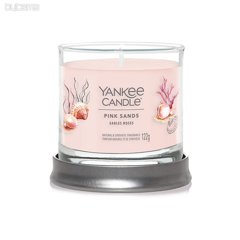 świeca zapachowa YANKEE CANDLE PINK SANDS TUMBER SMALL