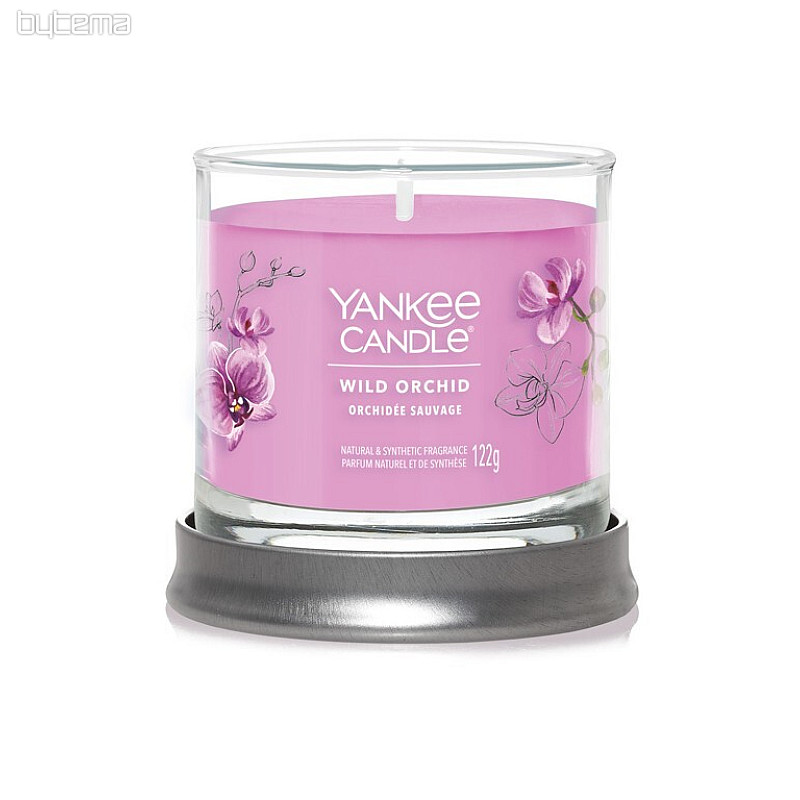 świeczka zapachowa YANKEE CANDLE WILD ORCHID TUMBLER SMALL