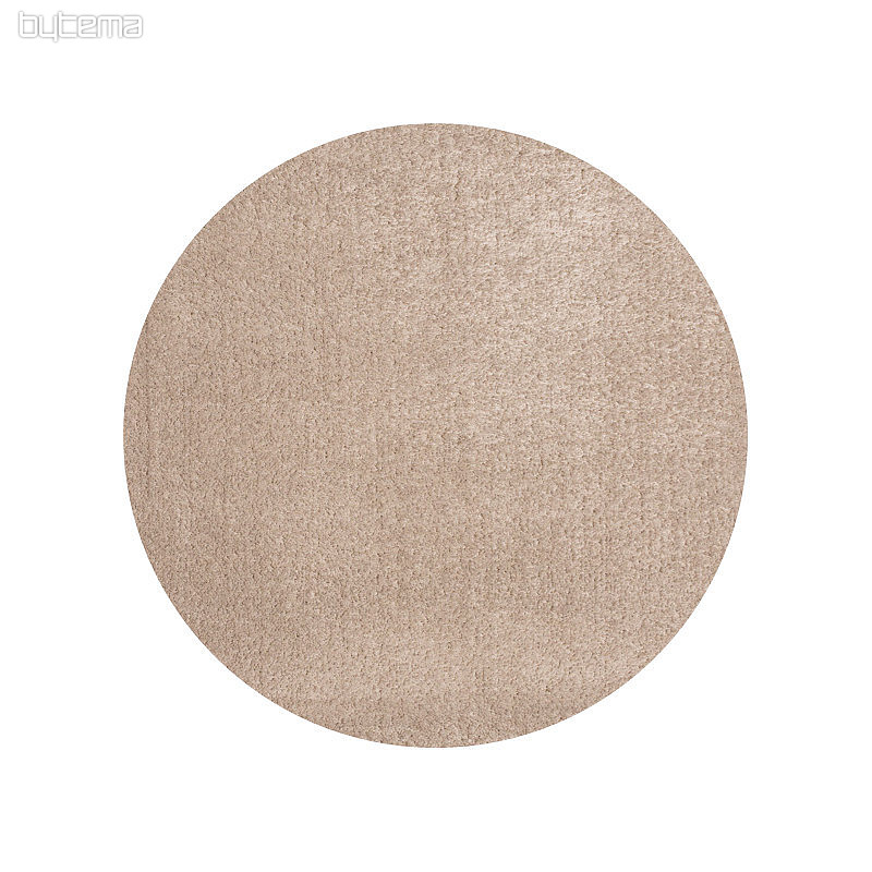 Okrągły dywanik SHAGGY DREAM BEIGE