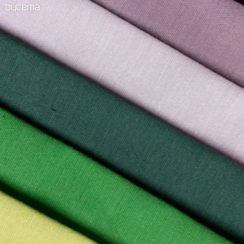 Tkanina dekoracyjna jednokolorowa LISO ciemna Zielony