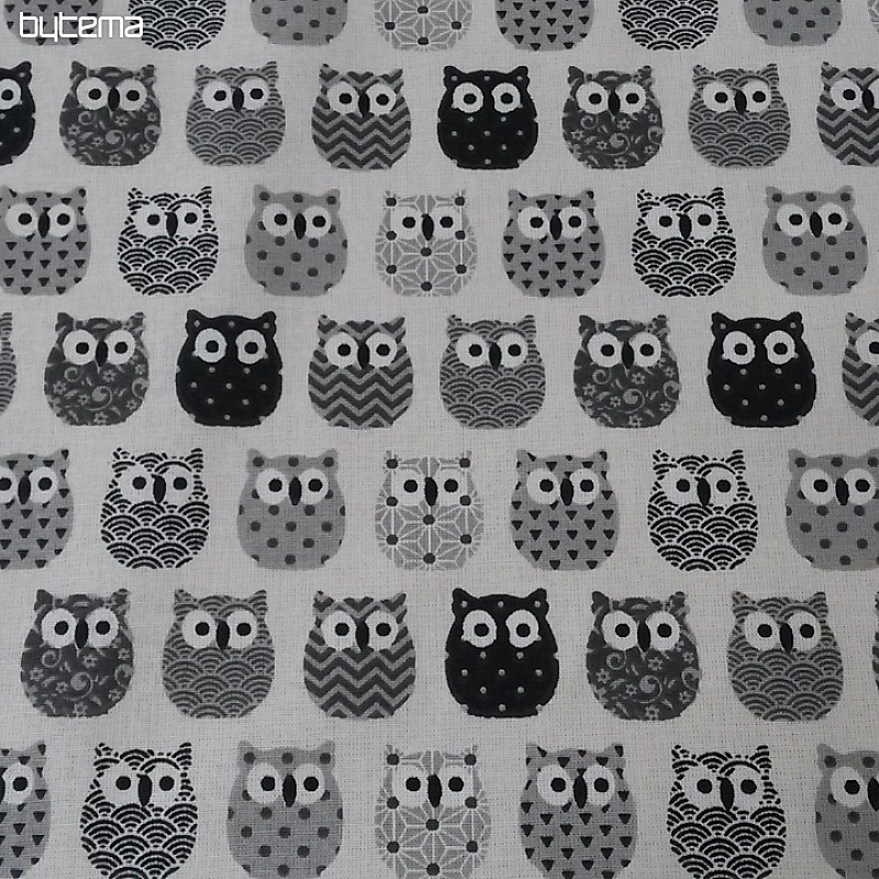 Tkanina dekoracyjna MINI OWLS 8