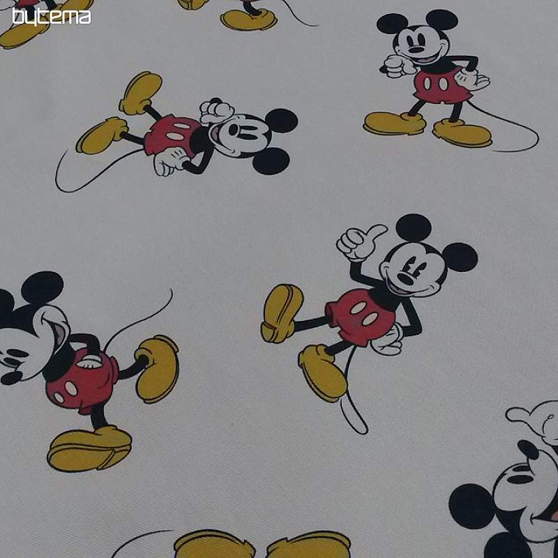 Tkanina dekoracyjna dla dzieci MICKEY MOUSE duża