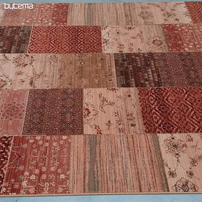 Luksusowe dywany wełniane KASHQAI PATCHWORK kremowe