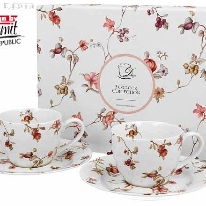 Zestaw porcelanowych kubków do espresso 2 szt