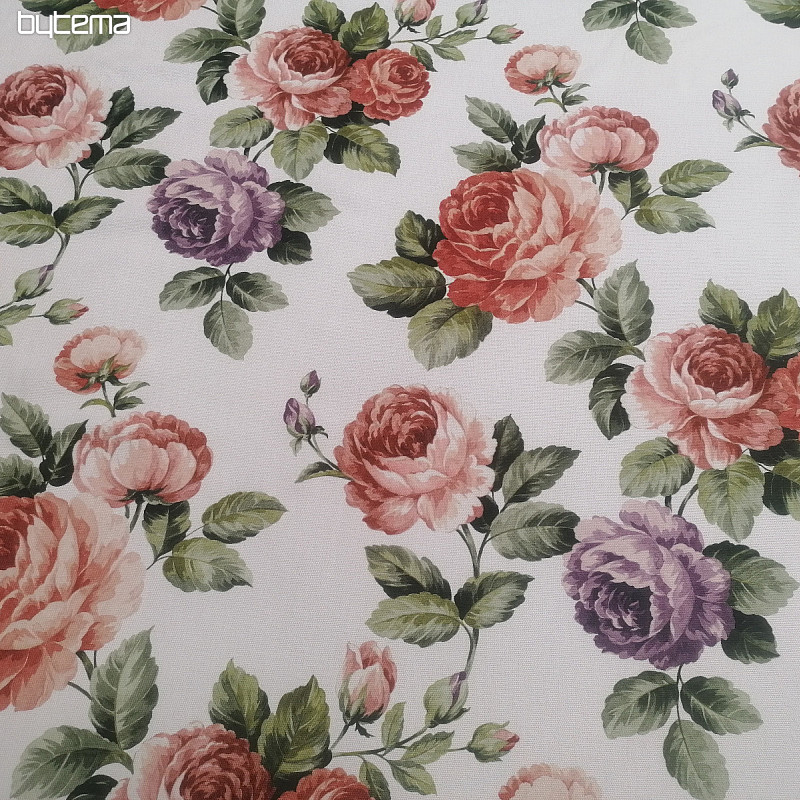 Tkanina dekoracyjna SPRINGTIME-róża