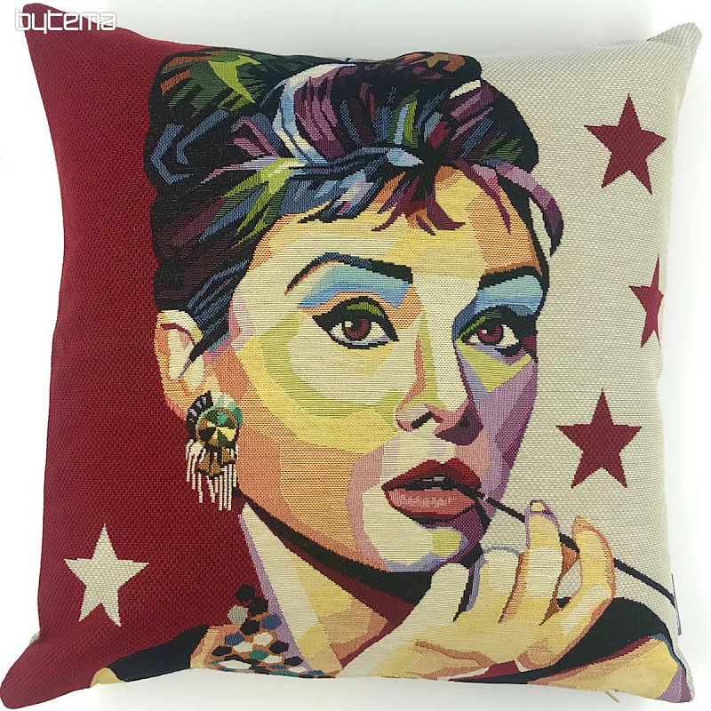 KOMIKS Audrey Hepburn Tapestry Poszewka na poduszkę