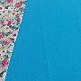 Tkanina dekoracyjna jednokolorowa LISO turkusowa